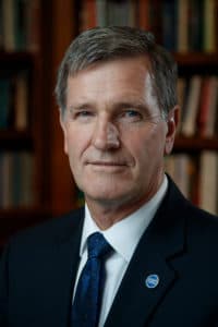 Portrait of President Lyle Roelofs