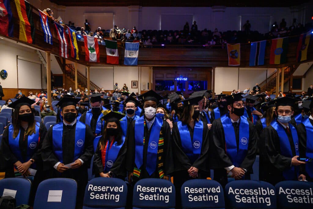 Photo of December mid-year graduates