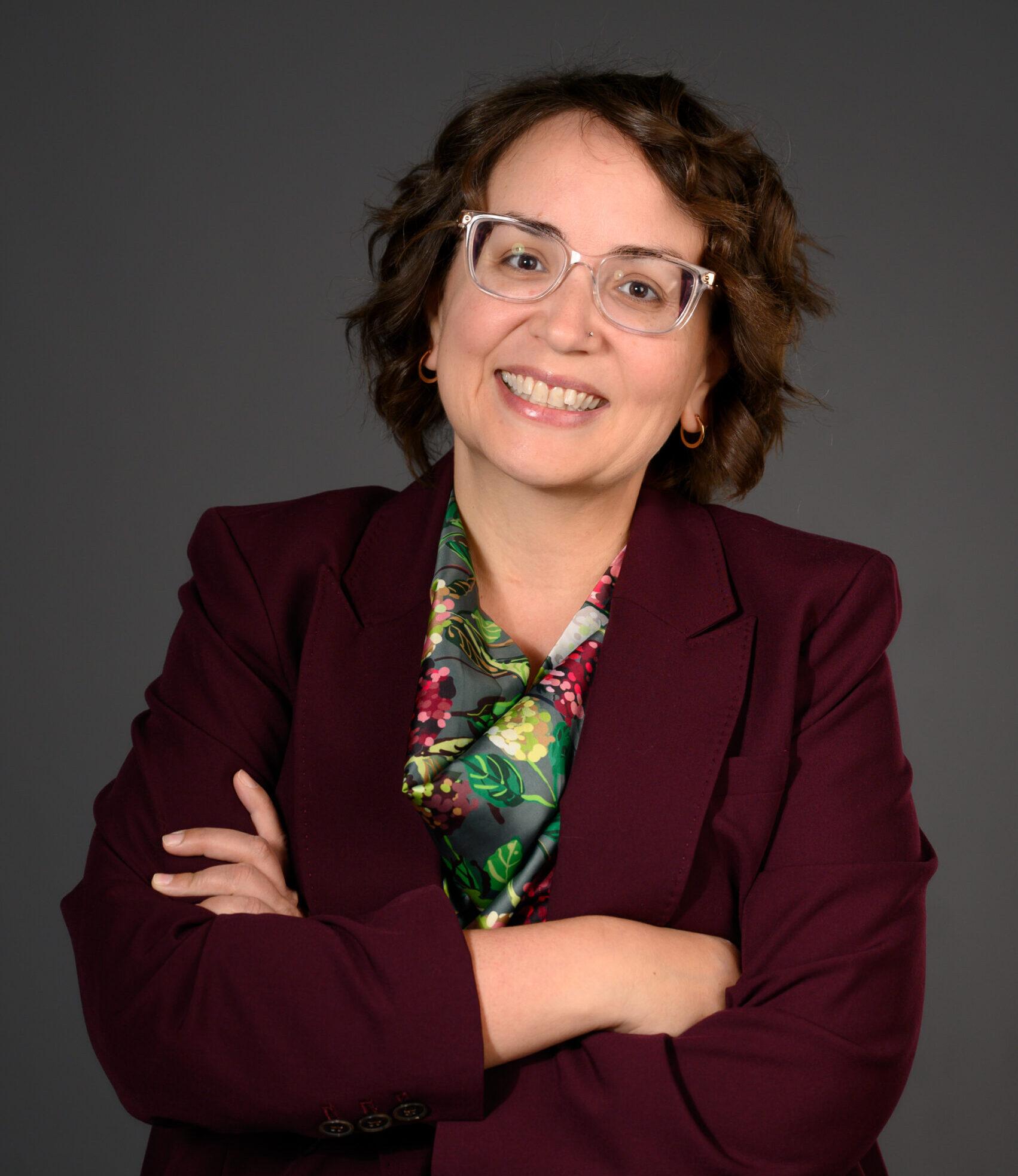 Portrait of doctor Sarah Adams