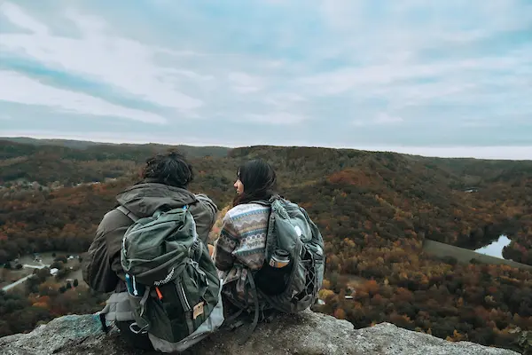 Students on Mountain Day at Berea College
